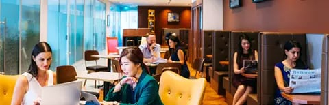 Communal Work Spaces in Singapore CBD